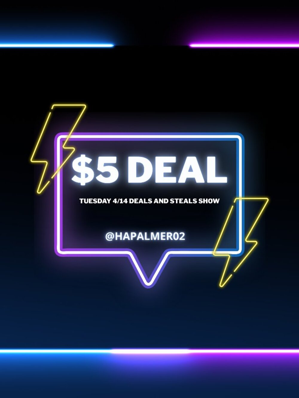 $5 Odd # 4/21 Deals and Steals Unlisted Show
